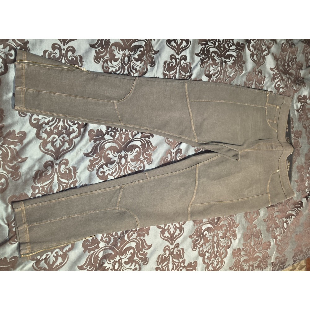 1X (16-18) Luxe Denim Slims 360/4-Way Stretch Moto Jeggings